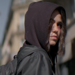Influencers Cassandra Naud Black Jacket